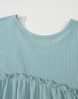 Canton Corduroy Mini - jurk met Textuur en Speels Swingmodel - Bella Fit™