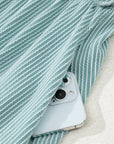 Canton Corduroy Mini - jurk met Textuur en Speels Swingmodel - Bella Fit™