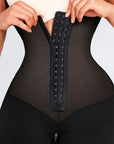 Felicia - Ademende Latex Body met Open Borst, Buikcontrole en Stevige Compressie Shapewear. - Bella Fit™