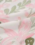 Mini - jurk met Bloemenprint, Contrasterende Randen, Laagjes en Korte Mouwen - Bella Fit™