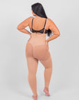 Dhalia - Knielengte Full Body Shaper Met Afneembare Schouderbandjes - Bella Fit™