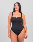 Lilou - Bodysuit Vierkante Kraag - Bella Fit™