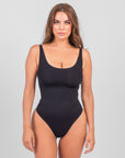 Olivia - Naadloze Taille Shaping Bodysuit String Eco-friendly - Bella Fit™