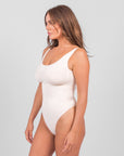 Olivia - Naadloze Taille Shaping Bodysuit String Eco-friendly - Bella Fit™