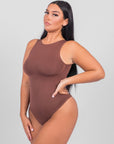 Bodysuit Corrigerend Ondergoed Shapewear High Neck Body Shaper 