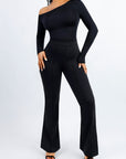 Flare Broek Shapewear Pants Afslanken Slanke Taille