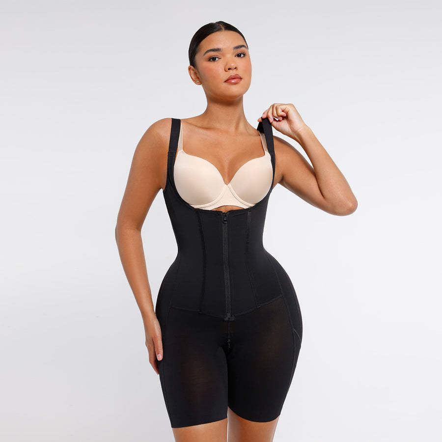 Rebecca 2.0 - Postoperatieve Shapewear met U-Vormige Borstondersteuning