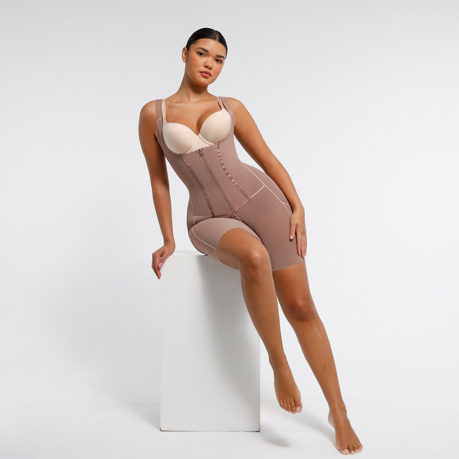 Rebecca 2.0 - Postoperatieve Shapewear met U-Vormige Borstondersteuning