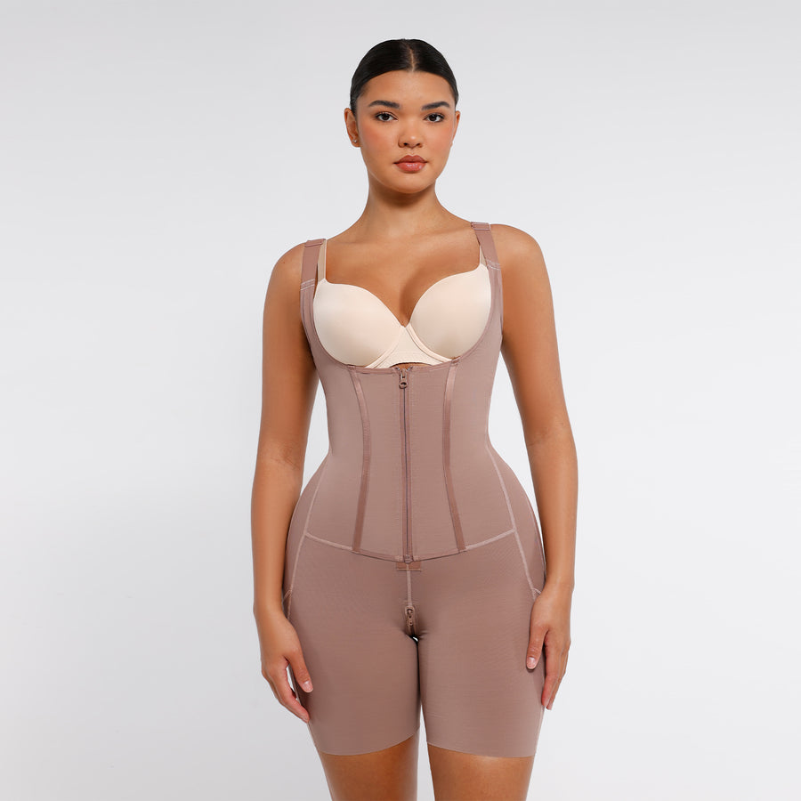 Rebecca 2.0 - Postoperatieve Shapewear met U-Vormige Borstondersteuning