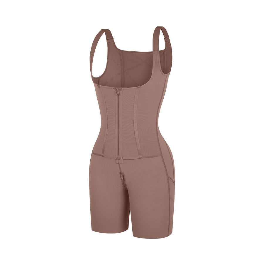 Rebecca 2.0 - Postoperatieve Shapewear met U-Vormige Borstondersteuning