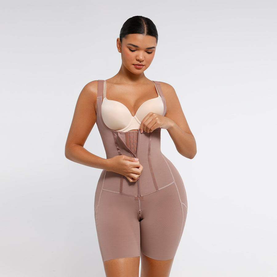 Rebecca 2.0 - Postoperatieve Shapewear met U-Vormige Borstondersteuning