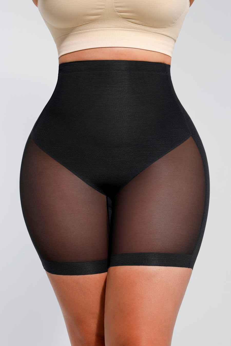 Madison - Buikcorrigerende Shapewear Lage Rug Mesh Bil Lifting Effect - Bella Fit™