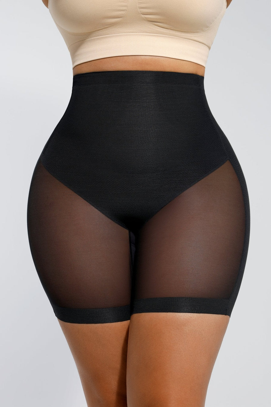 Madison - Buikcorrigerende Shapewear Lage Rug Mesh Bil Lifting Effect - Bella Fit™