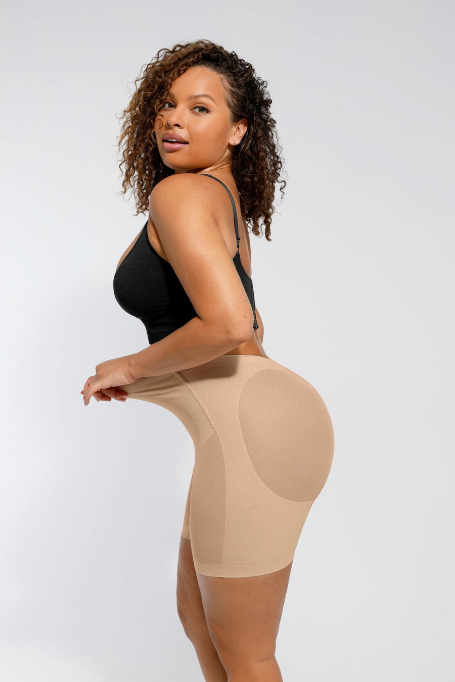 Madison - Buikcorrigerende Shapewear Lage Rug Mesh Bil Lifting Effect - Bella Fit™