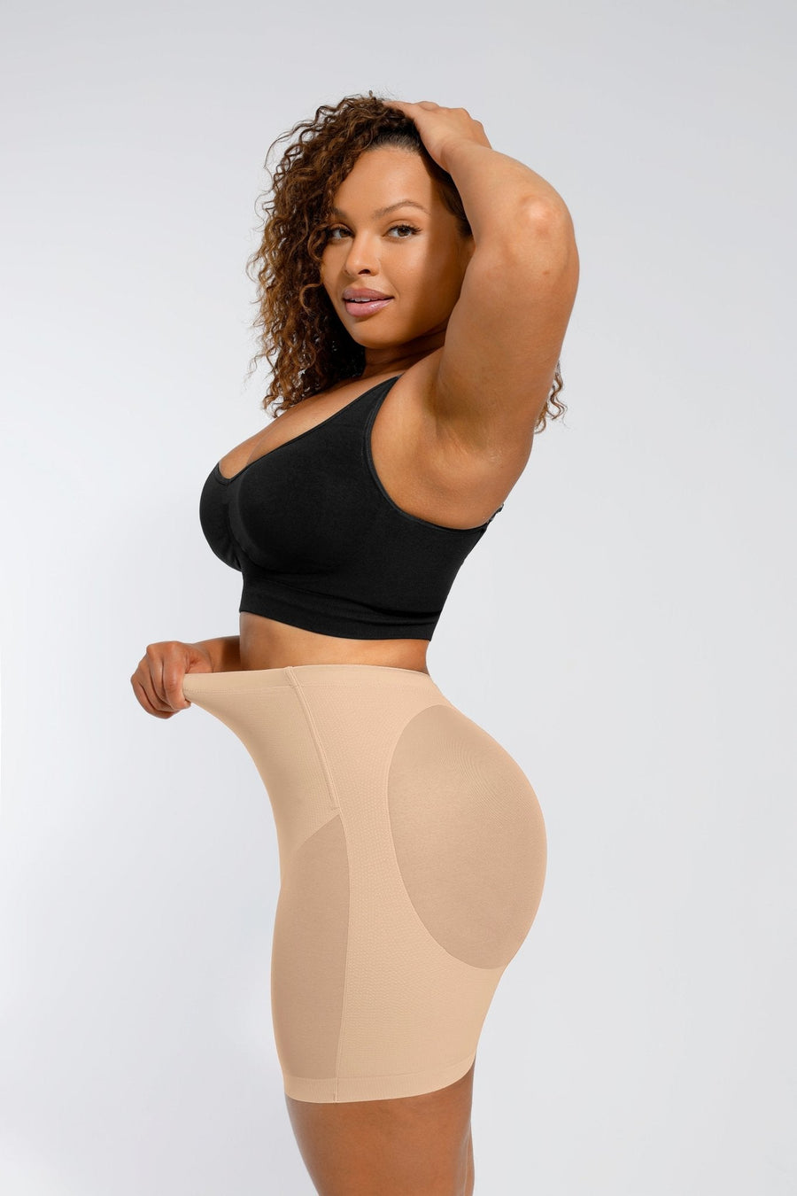 Madison - Buikcorrigerende Shapewear Lage Rug Mesh Bil Lifting Effect - Bella Fit™