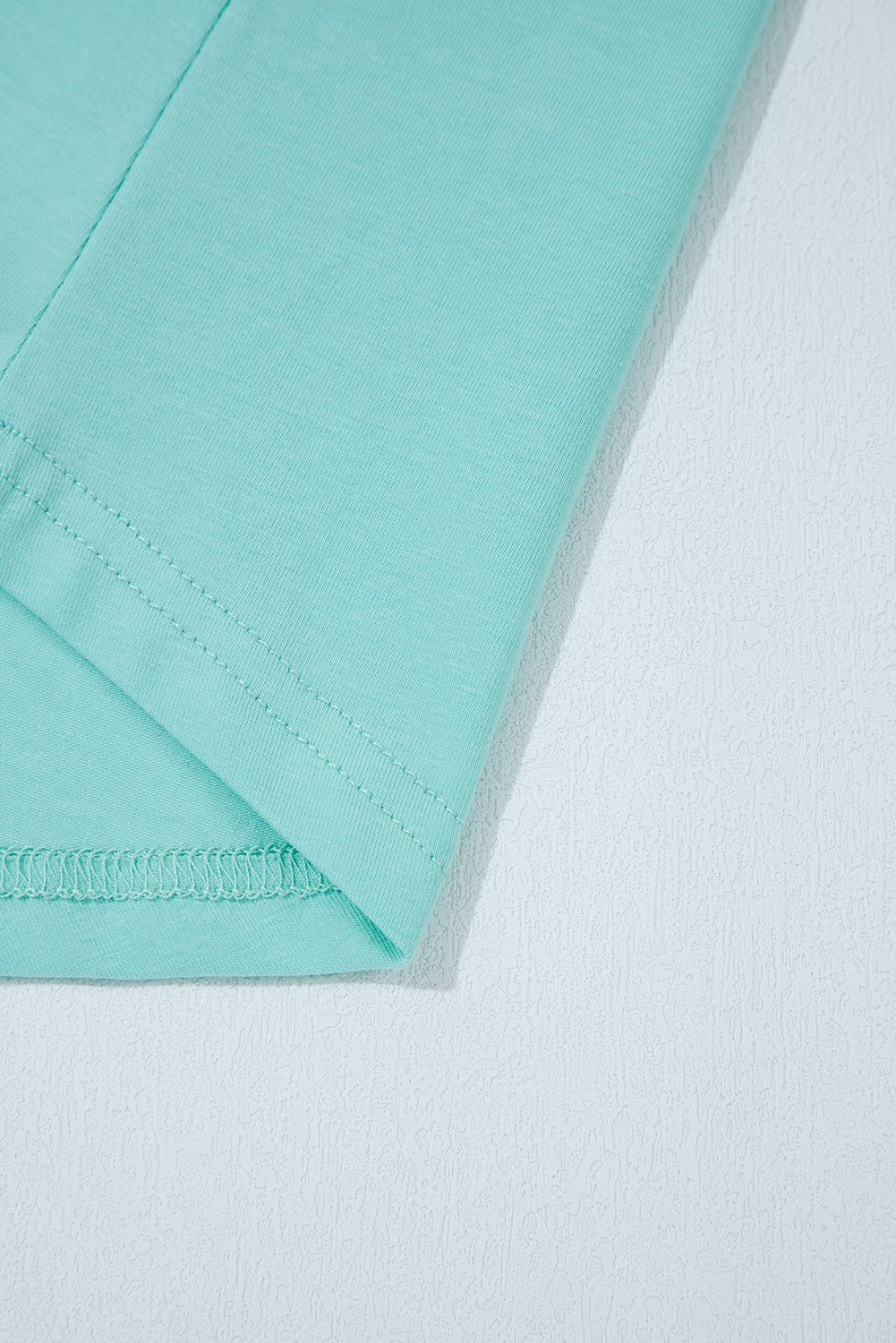 Mini - jurk met rucherand, ronde hals en losse pasvorm - Bella Fit™