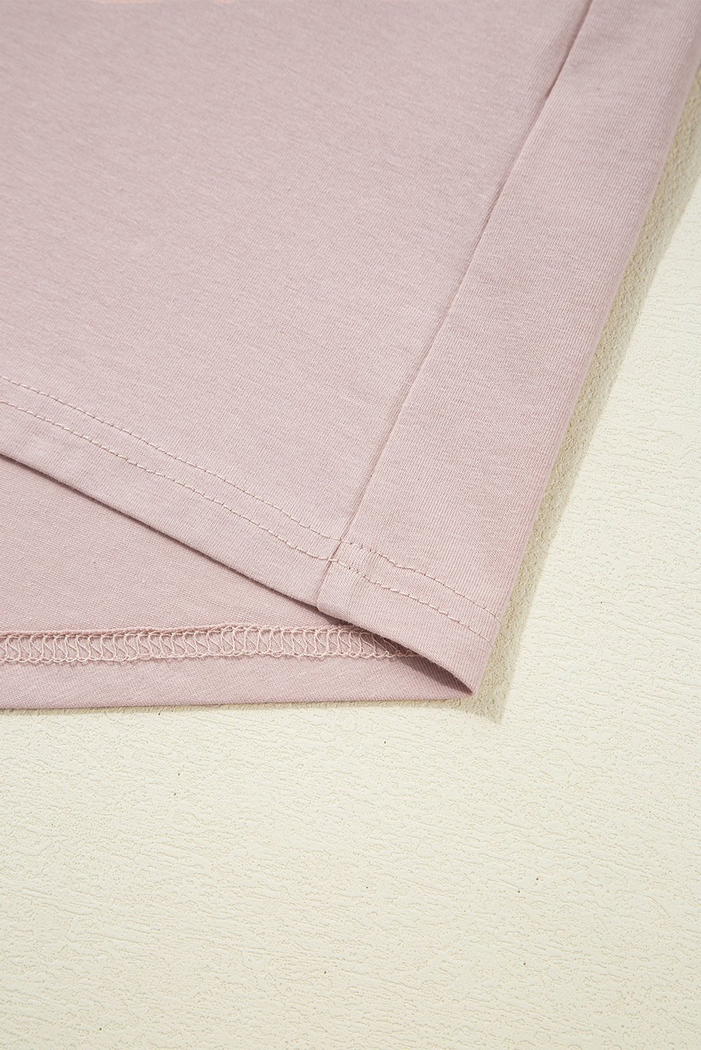 Mini - jurk met rucherand, ronde hals en losse pasvorm - Bella Fit™