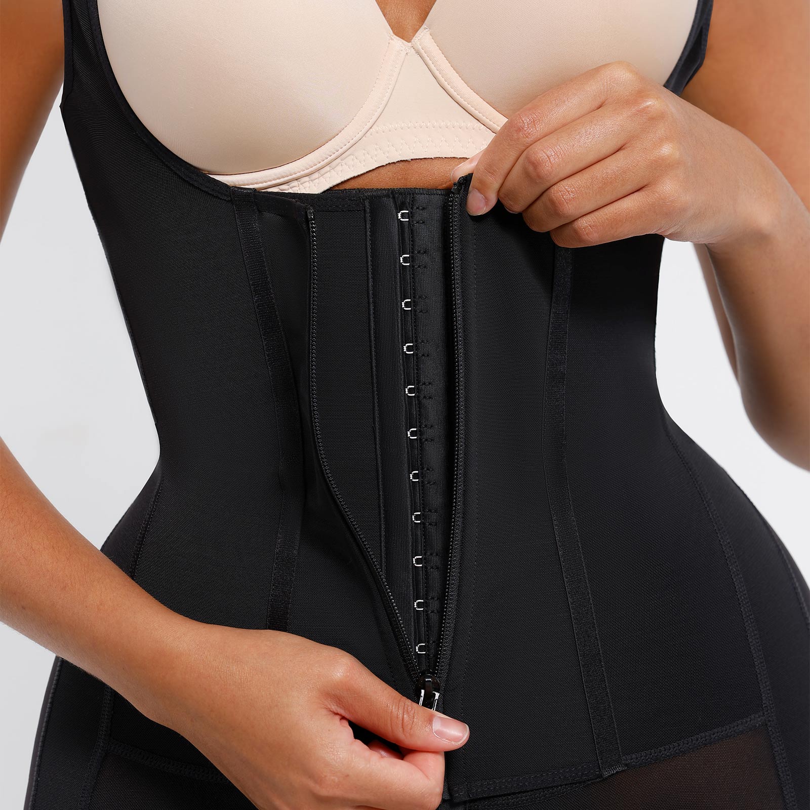 Rebecca 2.0 - Postoperatieve Shapewear met U - Vormige Borstondersteuning - Bella Fit™