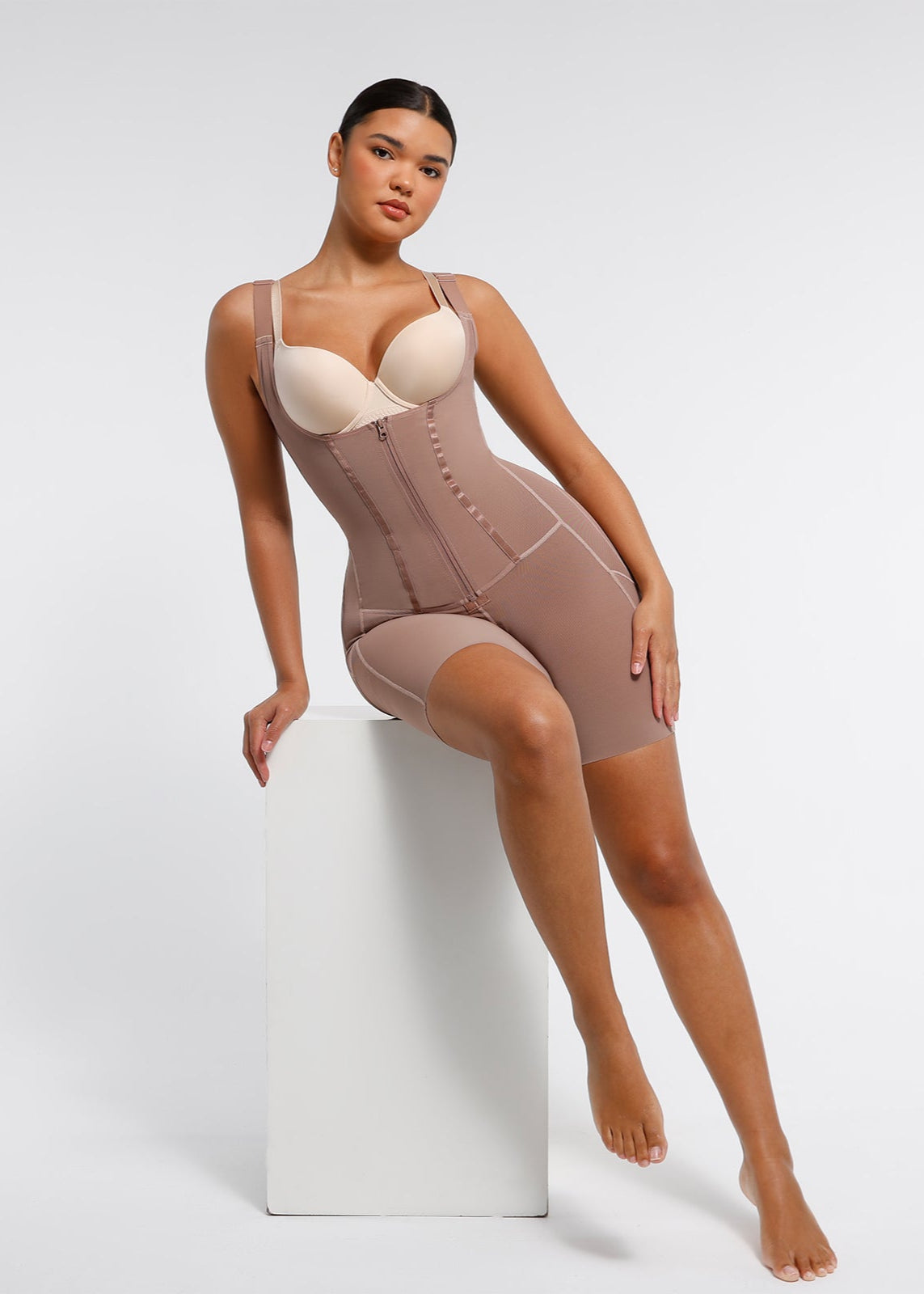 Rebecca 2.0 - Postoperatieve Shapewear met U - Vormige Borstondersteuning - Bella Fit™