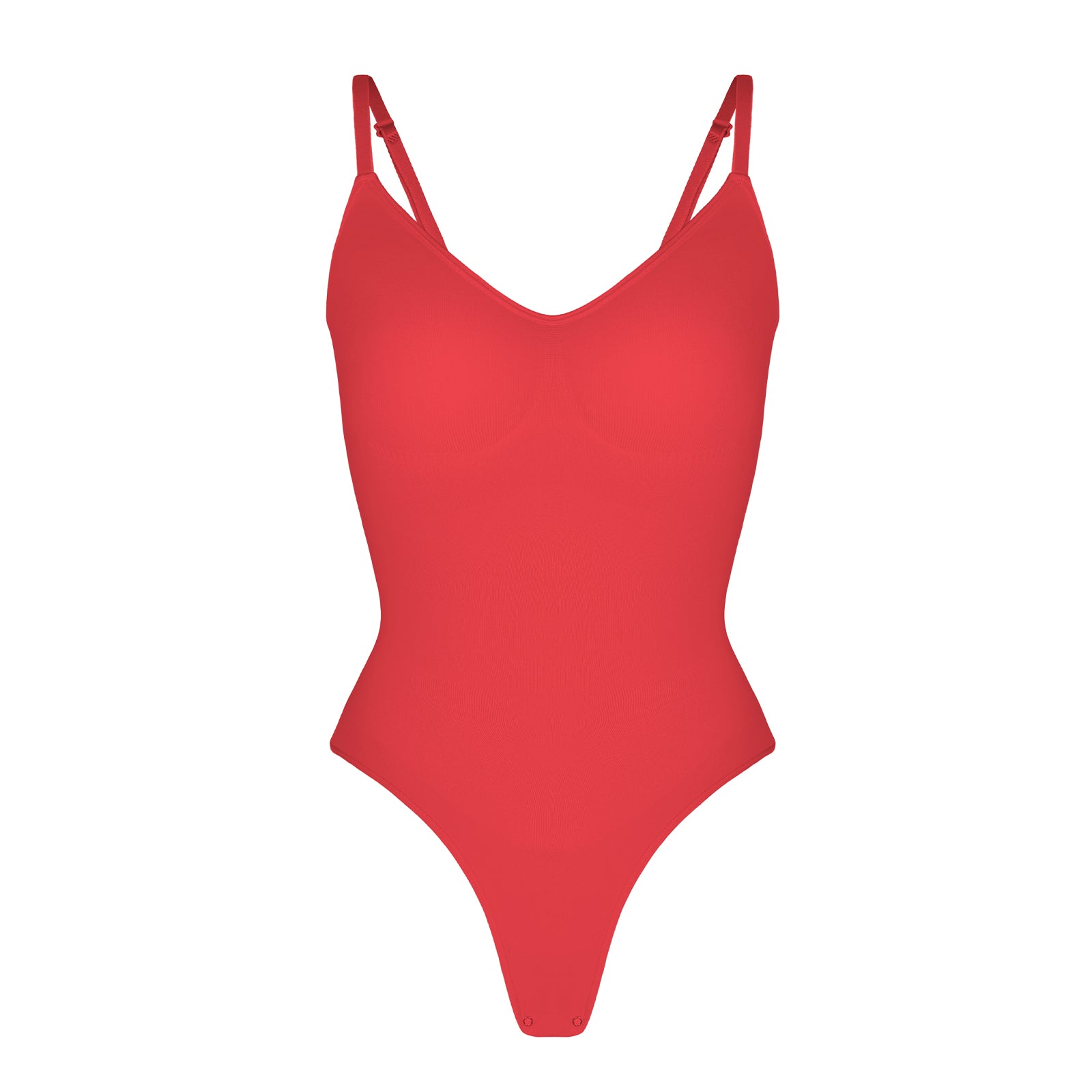 Stefanie - Naadloze Bodysuit String Met Spaghetti Schouderbandjes - Bella Fit™