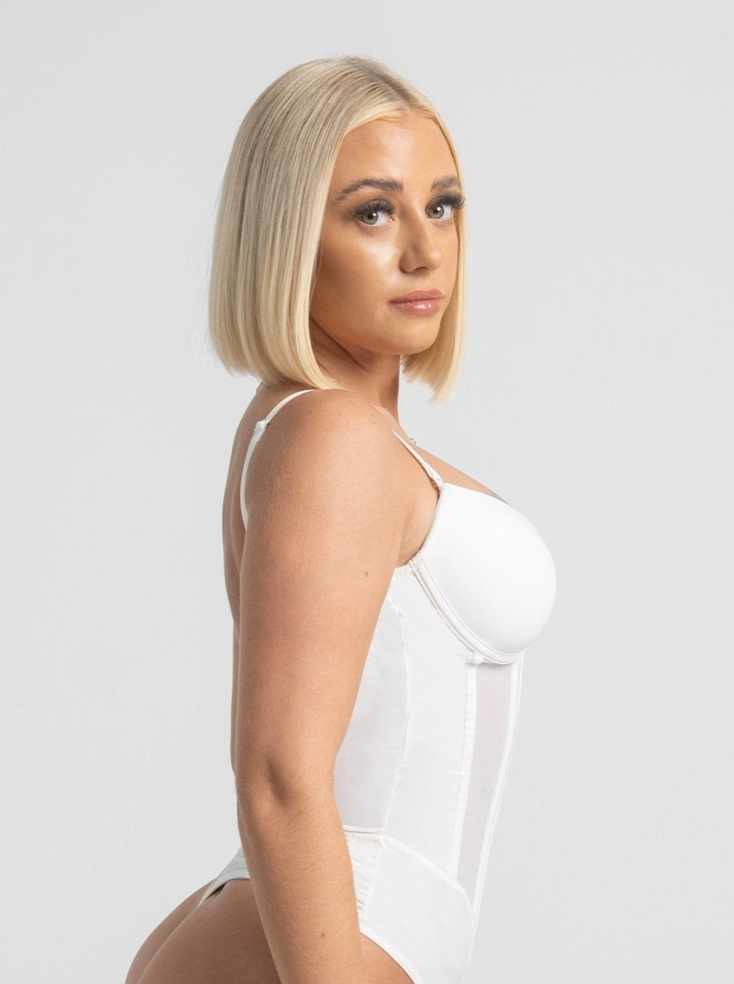 Amber - Shapewear Bodysuit met 5 stalen baleinen - Bella Fit™