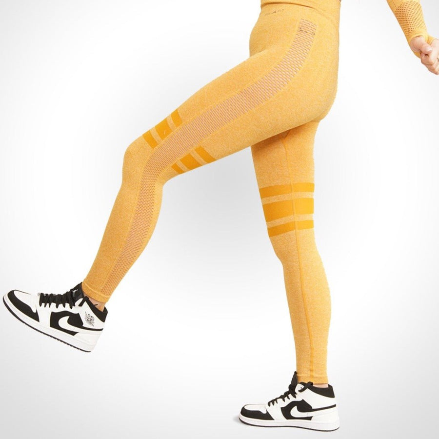 Andrea - Seamless Sport Legging Met Hoge Taille - Bella Fit™