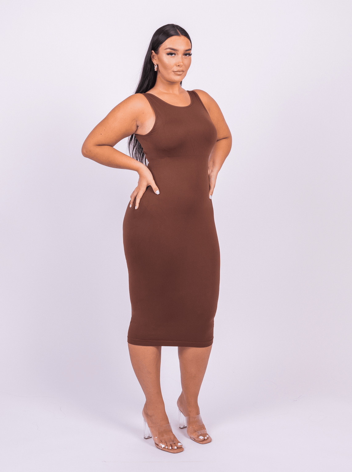 Caprice Shaper Maxi Dress U Back