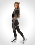 Chelsea - Sport Set Met Ritssluiting En Hoge Taille Legging - Bella Fit™