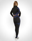 Chelsea - Sport Set Met Ritssluiting En Hoge Taille Legging - Bella Fit™