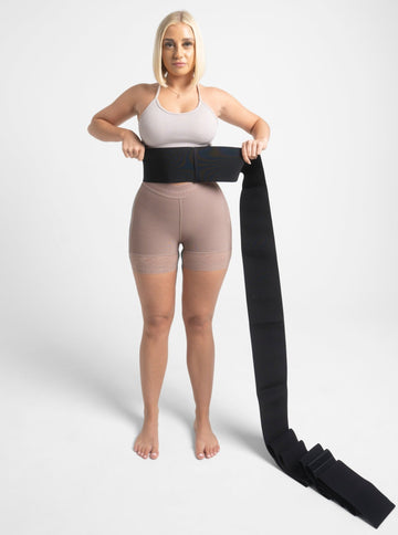 Corrective Legging Waist Trainer Slimmer Waist Sweatband – Bella Fit™
