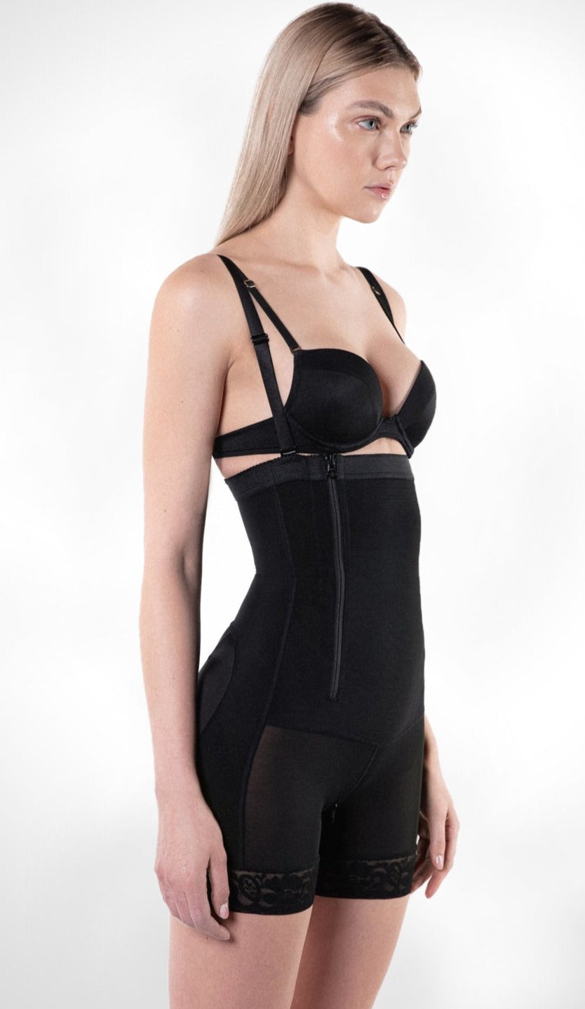 Hailey - Shapewear With Detachable Straps And Side Zip