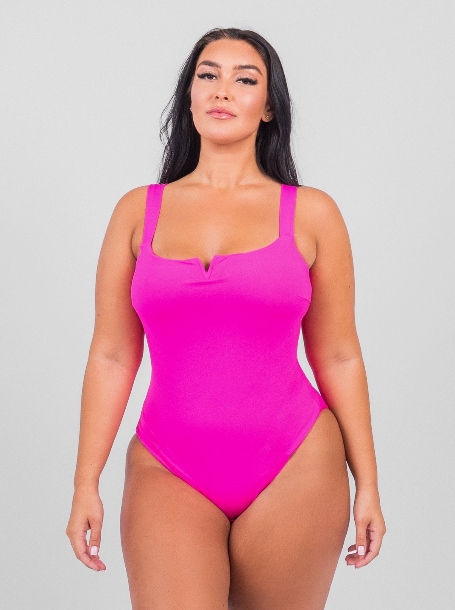 Lilou - Bodysuit Vierkante Kraag - Bella Fit™