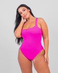 Lilou - Bodysuit Vierkante Kraag - Bella Fit™