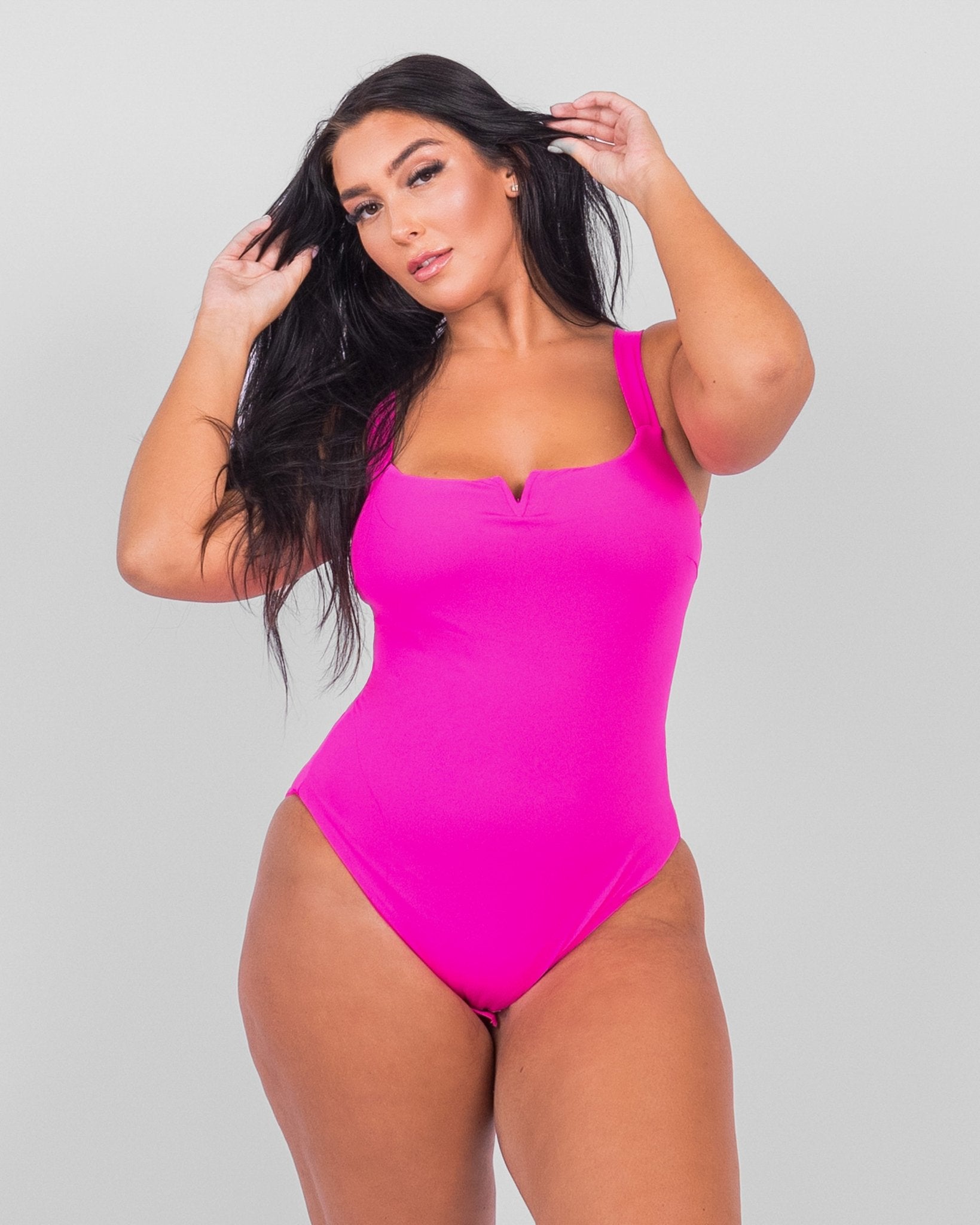 Lilou - Bodysuit Vierkante Kraag - Bella Fit™