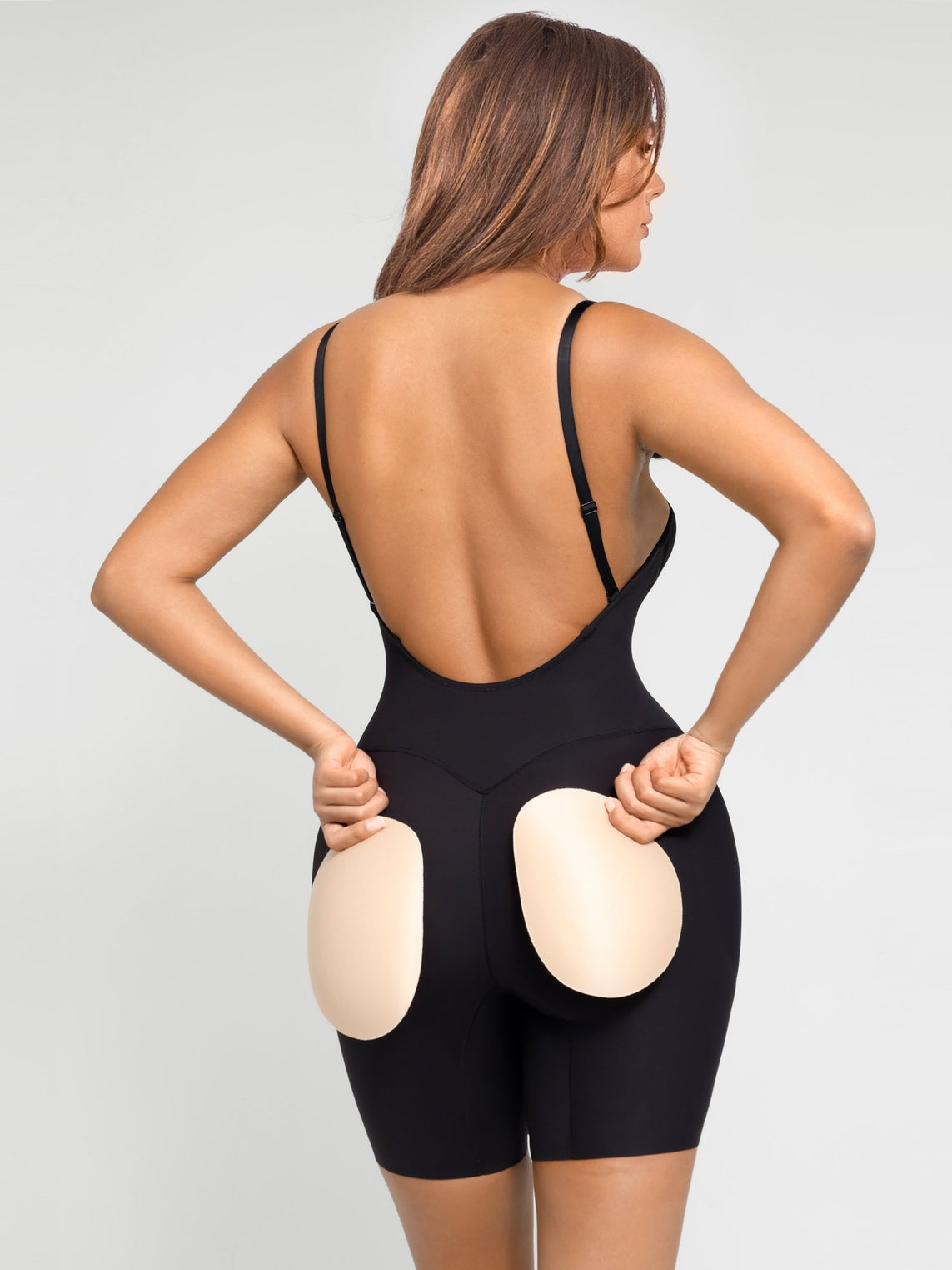 Nadia - Bodyshaper Met Lage Rug En Verwijderbare Pads