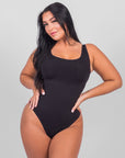 Olivia - Naadloze Taille Shaping Bodysuit String Eco-friendly - Bella Fit™