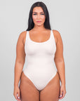 Olivia - Naadloze Taille Shaping Bodysuit String Eco-friendly - Bella Fit™