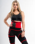 Sacha - waist trainer tijdens sporten - Bella Fit™