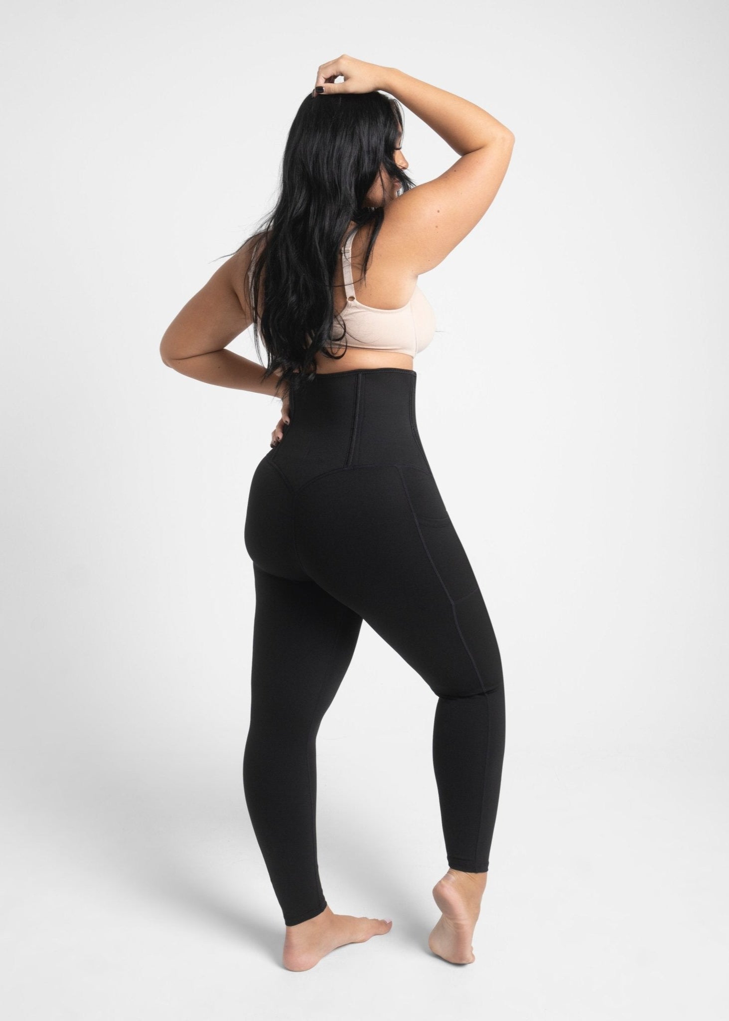 Sofia - Legging Met Waist Trainer En Zweetband - Bella Fit™