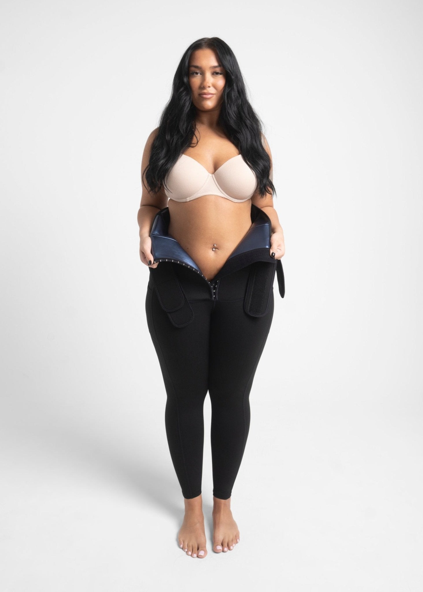 Sofia - Legging Met Waist Trainer En Zweetband - Bella Fit™