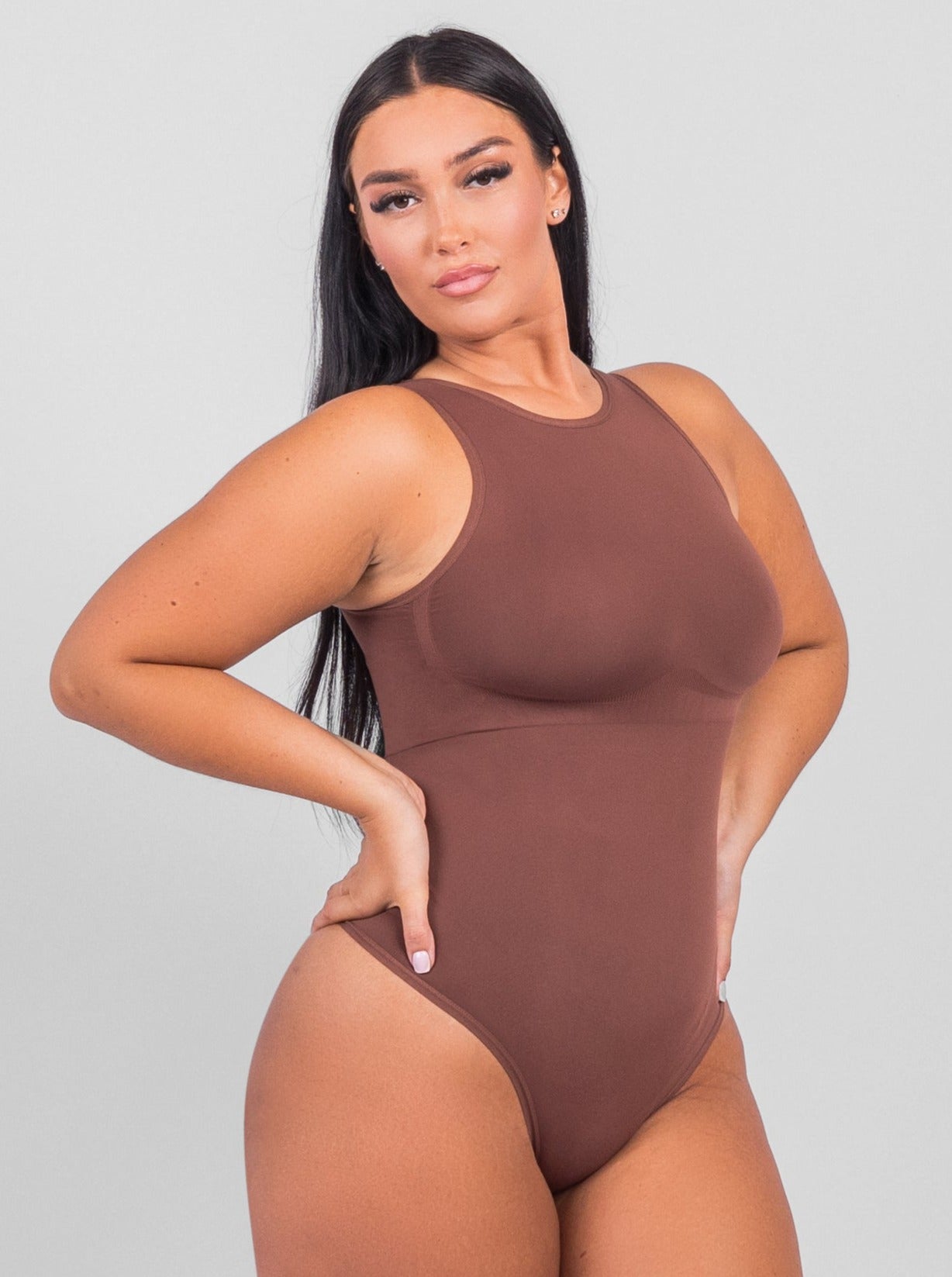 Bodysuit Corrigerend Ondergoed Shapewear High Neck Body Shaper 