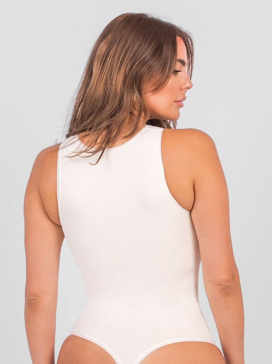 Isabella - Bodysuit String With Open Back Design