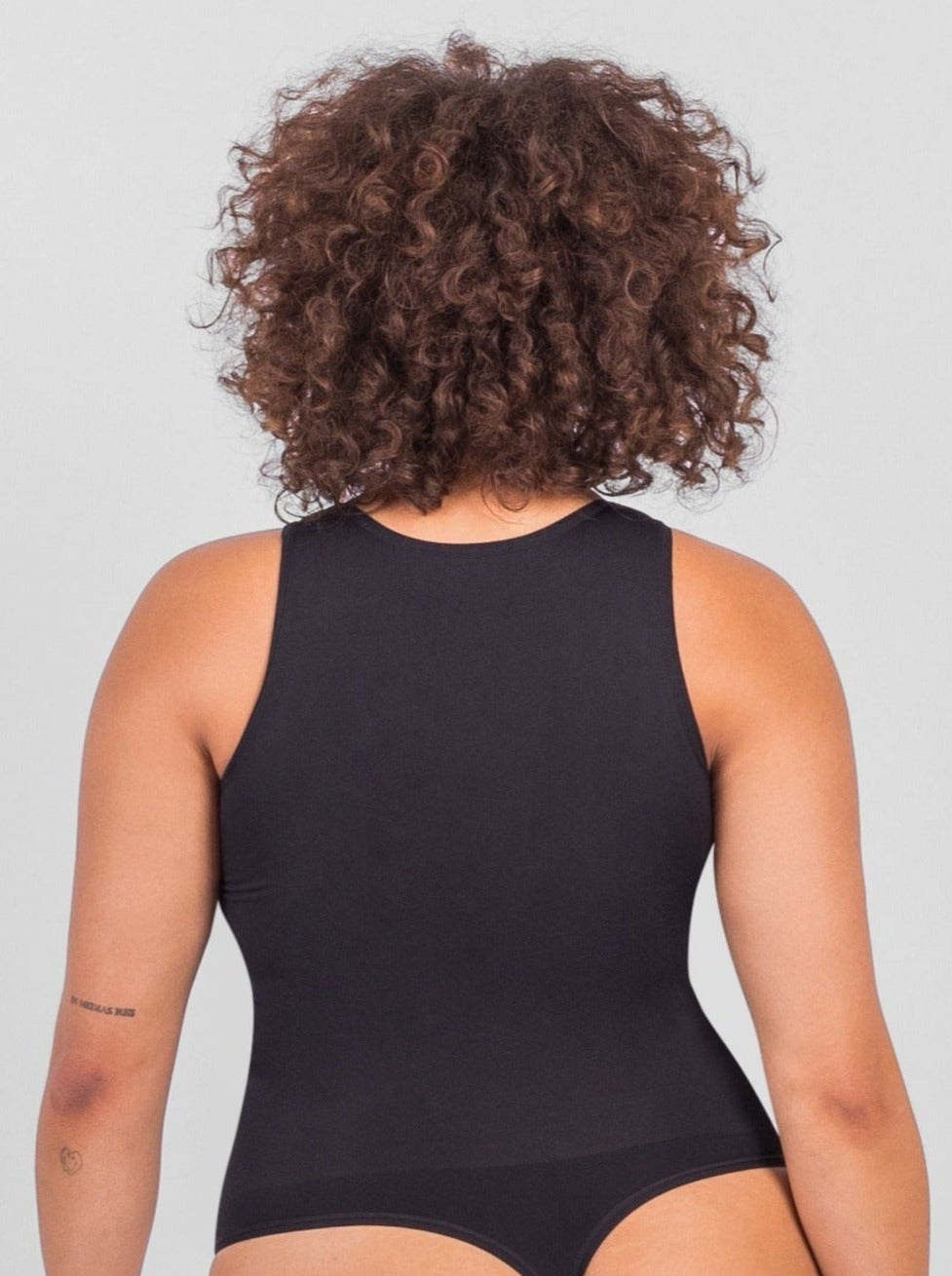 Nadia Long Sleeve Crew Neck Bodysuit - Brown – Fem Curves