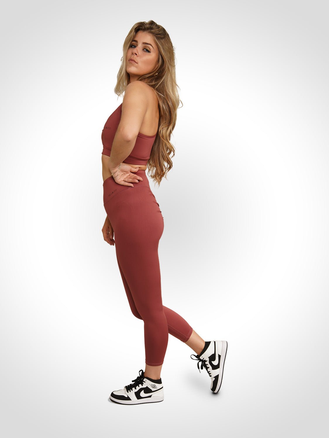 Sophia - Sport Set Met V-Hals - Bella Fit™