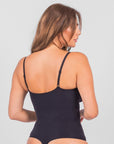 Stefanie - Naadloze Bodysuit String Met Spaghetti Schouderbandjes - Bella Fit™