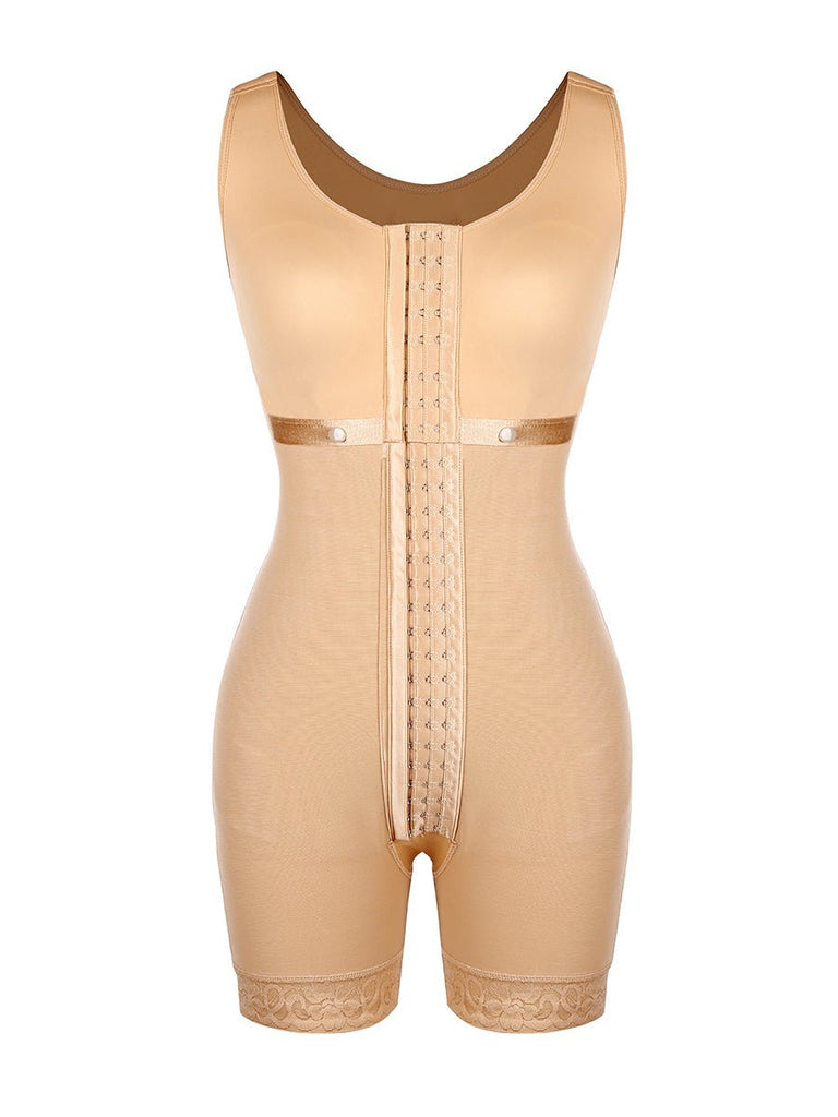 Dames met stevige controle voor de buik, naadloos, hoge taille, korte