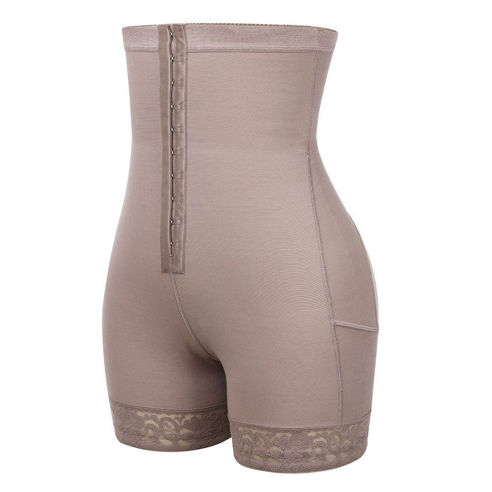 Valentina shapewear with boning and hook closure by Bella Fit